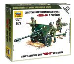 ZVEZDA 1/72 Soviet 76-mm anti-tank gun ZiS-3