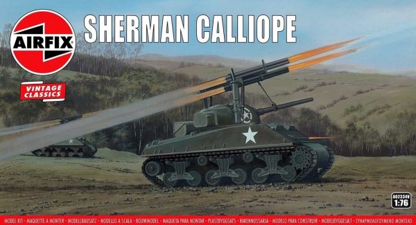 AIRFIX 1/76 Sherman Calliope Tank