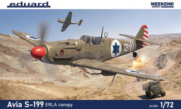 EDUARD 1/72 Avia S-199 ERLA canopy (Weekend Edition!)