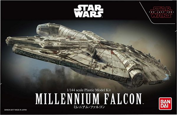 BANDAI 1/144 Millennium Falcon Easy-Click - Detailed model kit