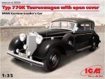 ICM 1/35 Typ 770K Tourenwagen with open cover WWII German Leader's Car
