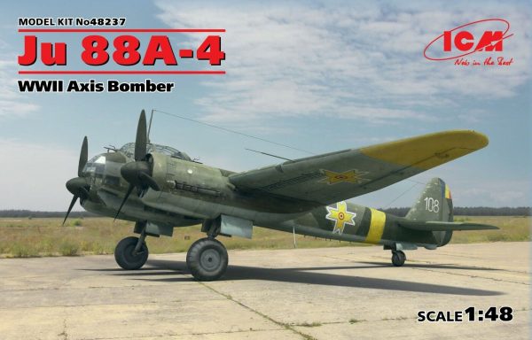 ICM 1/48 Ju 88A-4 WWII Axis Bomber