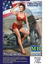 MASTER BOX 1/24 Pin-up series, Kit No. 1. Marylin
