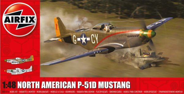 AIRFIX 1/48 North American P-51D Mustang