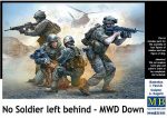 MASTER BOX 1/35 No Soldier left behind - MWD Down