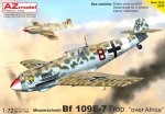 AZ MODEL 1/72 Messerschmitt Bf 109E-7 Trop "Over Africa"