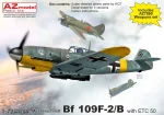 AZ MODEL 1/72 Messerschmitt Bf 109F-2/B with ETC 50