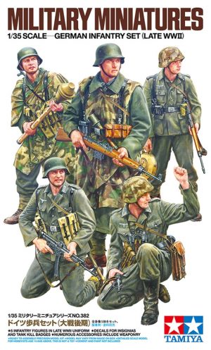 TAMIYA 1/35 German Infantry Set Late WWII