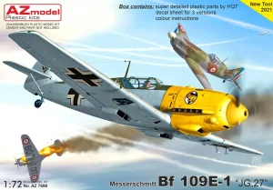 AZ MODEL 1/72 Messerschmitt Bf 109E-1 "JG.27"
