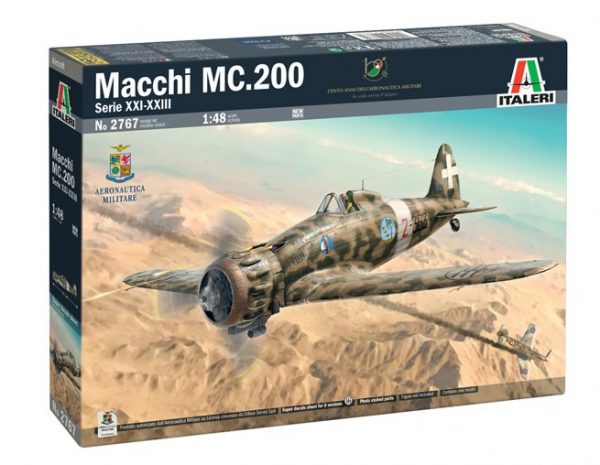 ITALERI 1/48 Macchi MC.200 Serie XXI-XXIII