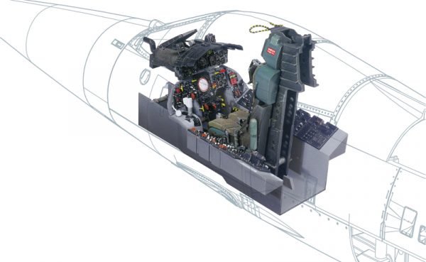 ITALERI 1/12 F-104G Cockpit - Slika 2