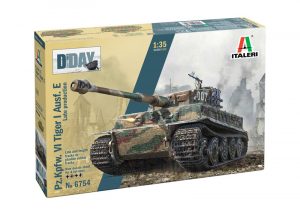 ITALERI 1/35 Sd.Kfz.181 Panzerkampfwagen Tiger I Ausf.E (Late Production)
