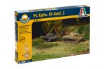 ITALERI 1/72 Pz.Kpfw. III Ausf. J (2 fast assembly kits per box)