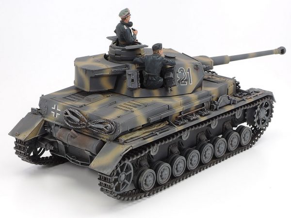 TAMIYA 1/35 German Tank Panzerkampwagen IV Ausf.G Early Production & Motorcycle 'Eastern Front' - Slika 3