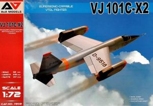 A&A MODELS 1/72 EWR VJ101C-X2 Supersonic capable VTOL fighter