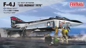 FINE MOLDS 1/72 U.S. Navy Jet Fighter F-4J "USS Midway 1978"