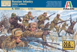 ITALERI 1/72 Russian Infantry (winter uniform) WWII