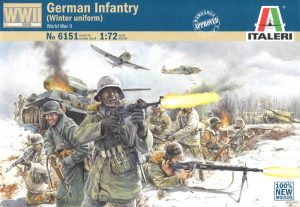 ITALERI 1/72 German Infantry (Winter Uniform) WWII