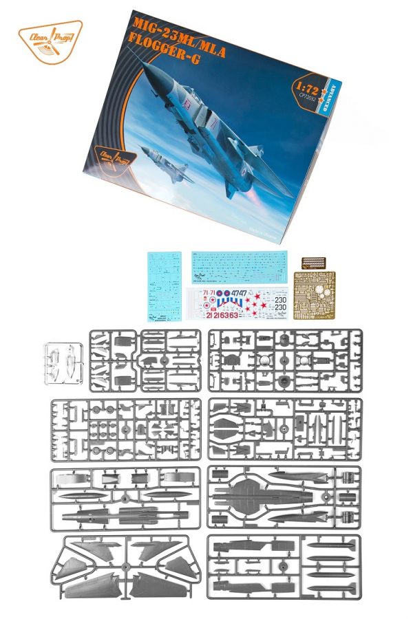 CLEAR PROP! 1/72 MiG-23ML/MLA Flogger-G (Advanced kit) - Slika 2