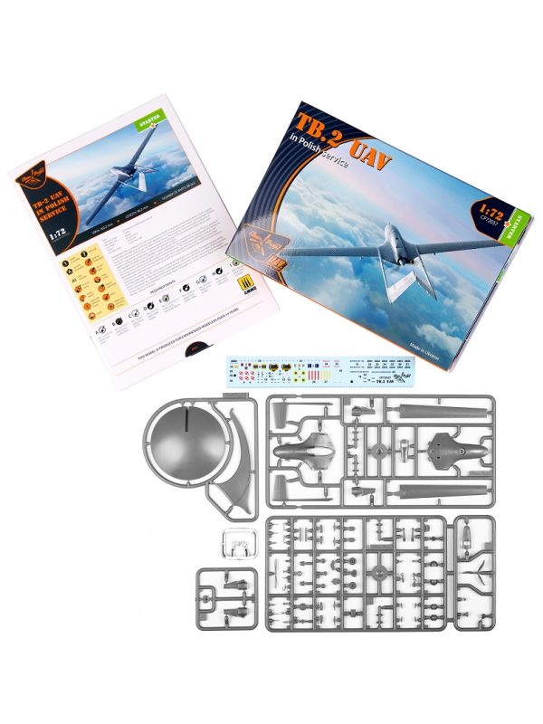 CLEAR PROP! 1/72 TB.2 UAV In Polish service - Slika 2