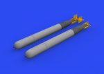 EDUARD BRASSIN Italian WWII Torpedo A.130 - air launched torpedo - SM.79 1/48