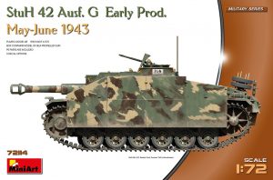 MINI ART 1/72 StuH 42 Ausf. G Early Prod. May-June 1943