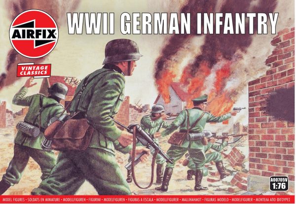 AIRFIX 1/76 WWII German Infantry (Vintage Classiss)