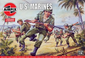 AIRFIX 1/76 WWII US Marines (Vintage Classiss)