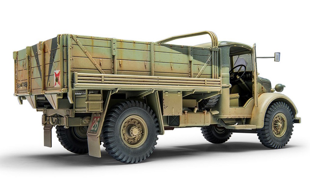 AIRFIX 1/35 WWII British Army 30-CWT 4 x 2 GS Truck - Slika 6