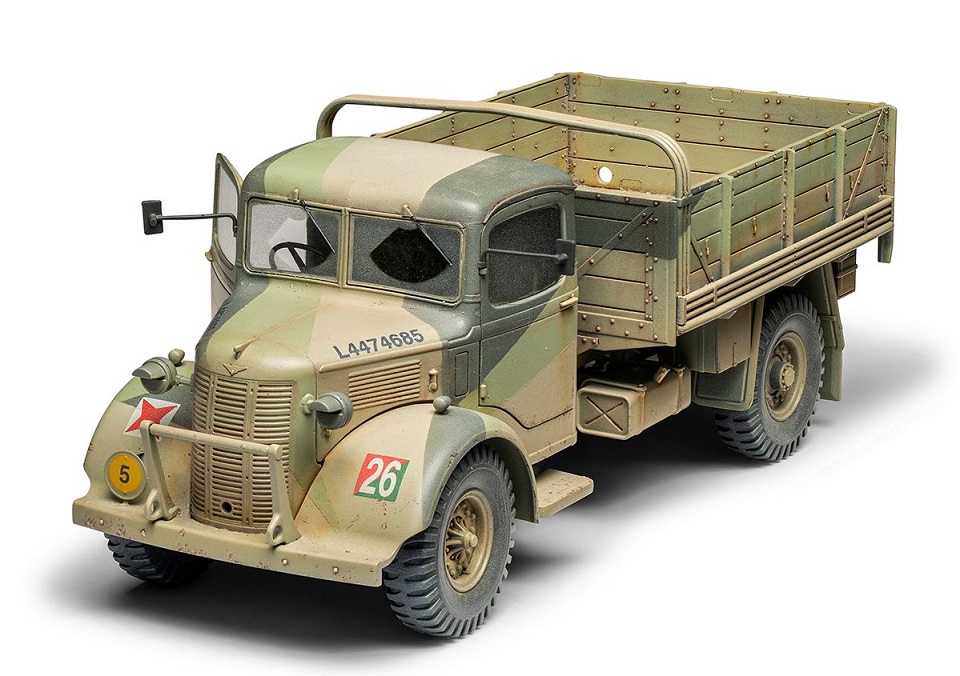 AIRFIX 1/35 WWII British Army 30-CWT 4 x 2 GS Truck - Slika 5