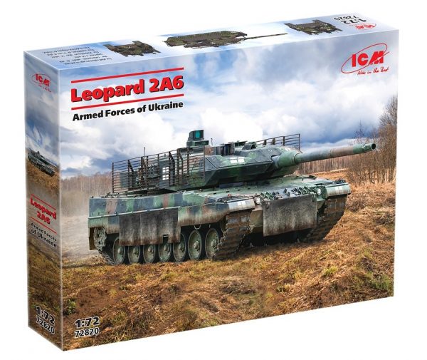 ICM 1/72 Leopard 2A6 Armed Forces of Ukraine - Slika 2