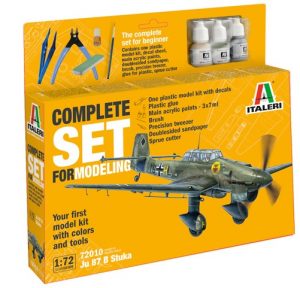 ITALERI 1/72 Junkers Ju 87 B (Complete Set For Modeling)