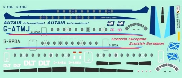 MARK I 1/144 HS.748/BAe.748 Civil Livery - Slika 3