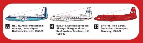 MARK I 1/144 HS.748/BAe.748 Civil Livery - Slika 4