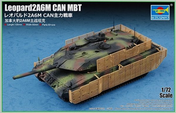 TRUMPETER 1/72 Canadian Leopard 2A6M CAN Main Battle Tank