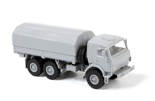 ZVEZDA 1/72 K-5350 "Mustang" Russian 3-Axle Truck - Slika 4