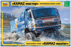 ZVEZDA 1/72 KamAZ-Master KamAZ-43509