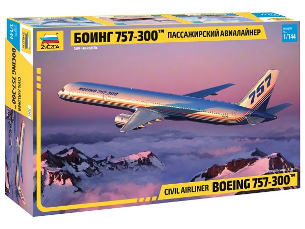 ZVEZDA 1/144 Boeing 757-300 Civil Airliner - Slika 2