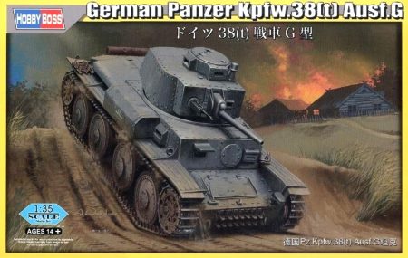 HOBBY BOSS 1/35 German German Pz.Kpfw. 38(t) Ausf. G