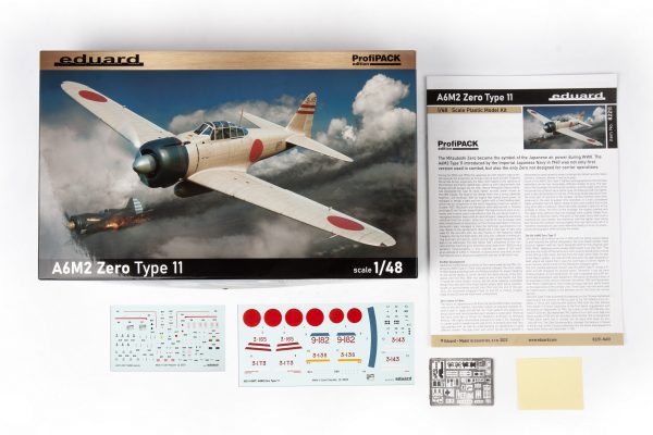 EDUARD 1/48 A6M2 Zero Type 11 (ProfiPACK) - Slika 3