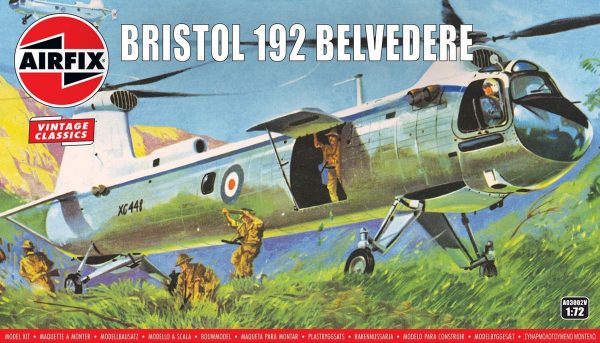 AIRFIX 1/72 Bristol 192 Belvedere (Vintage Classics)