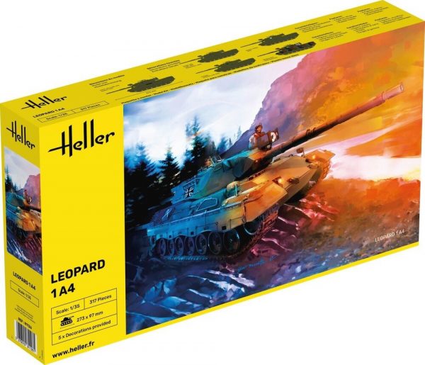 HELLER 1/35 Leopard 1A4 - Slika 2