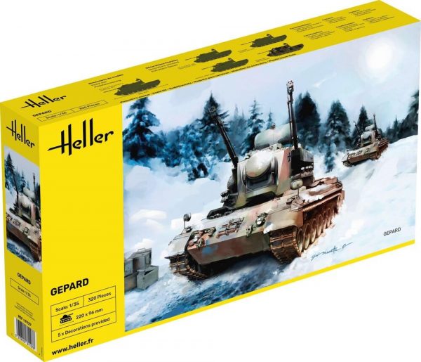 HELLER 1/35 Gepard - Slika 2