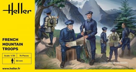 HELLER 1/35 French Mountain Troops