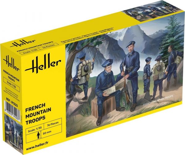 HELLER 1/35 French Mountain Troops - Slika 2