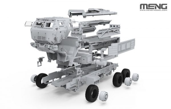 MENG 1/72 U.S. M142 HIMARS High Mobility Artillery Rocket System - Slika 4