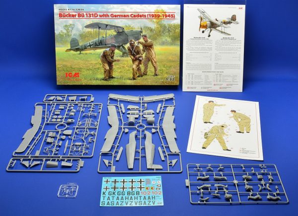ICM 1/32 Bücker Bü 131D w/German Cadets (1939-1945) - Slika 3
