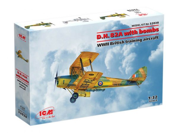 ICM 1/32 D.H. 82A with bombs WWII British training aircraft - Slika 2