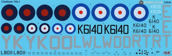 ICM 1/32 Gloster Gladiator Mk.I with British Pilots in Tropical Uniform - Slika 5