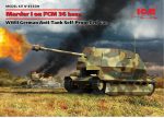 ICM 1/35 Marder I on FCM 36 base WWII German Anti-Tank Self-Propelled Gun
